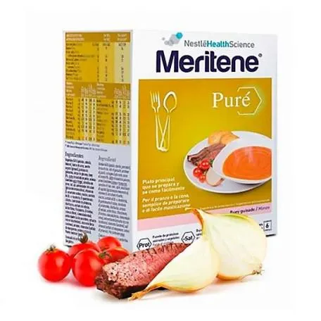 Stufato di manzo schiacciato Meritene 6 bustine