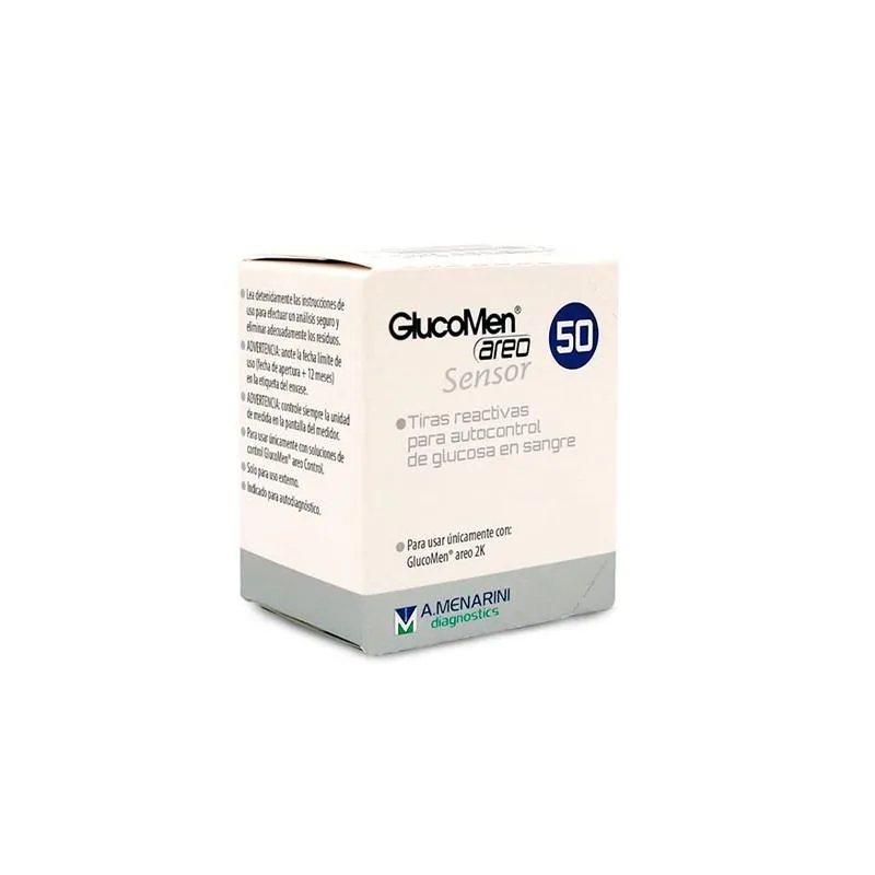 Berlin-Chemie Glucomen Aereo Sensor Glucose 50 strisce