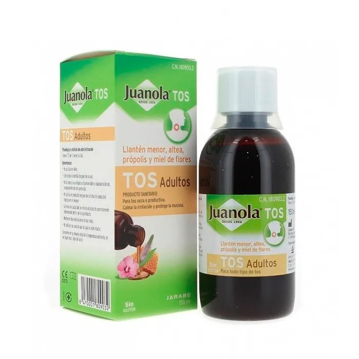 Sciroppo per la tosse Juanola per adulti 150 ml