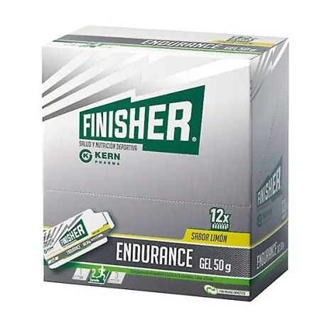 Kern Pharma Finisher Endurance Gel Energetico Limón 12 Geles De 50g