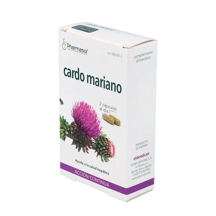 Homeosor Cardo Mariano Azione Continua 30 Capsule