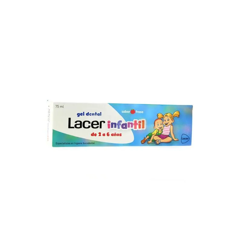 Gel Lacer Infant al gusto di fragola 75 ml