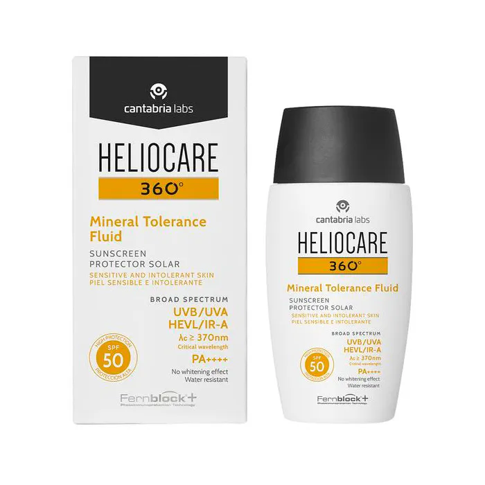 Heliocare 360º Mineral Tolerance Fluid Spf50 50 ml