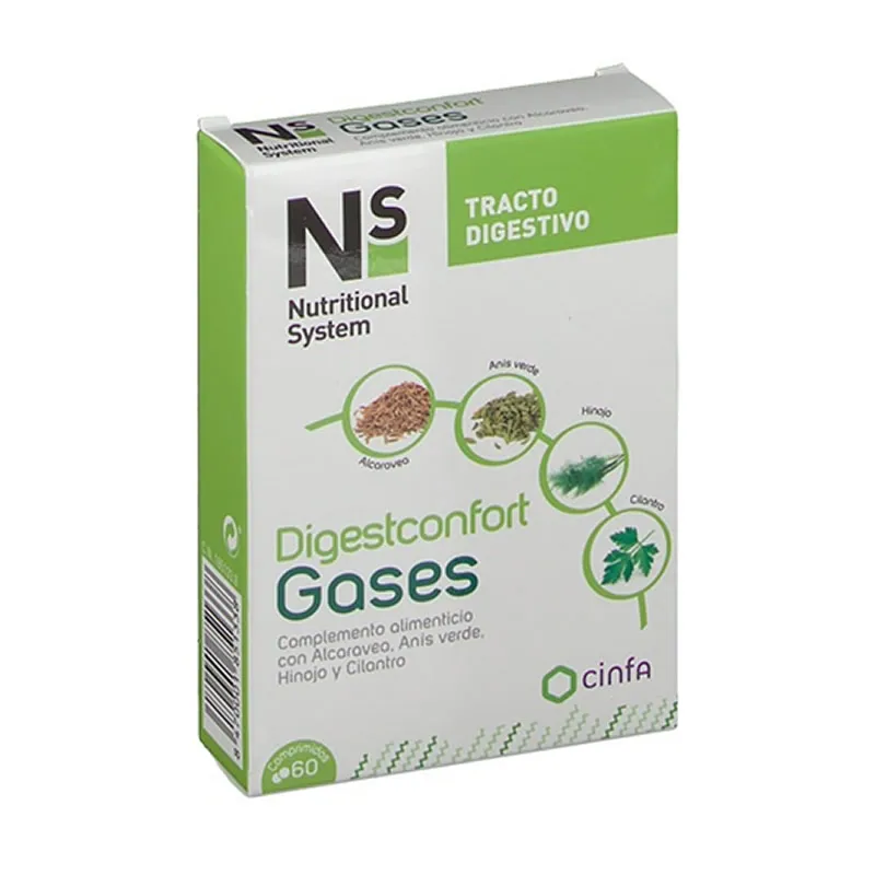 Ns Digest Comfort Gas Relief 60 Compresse