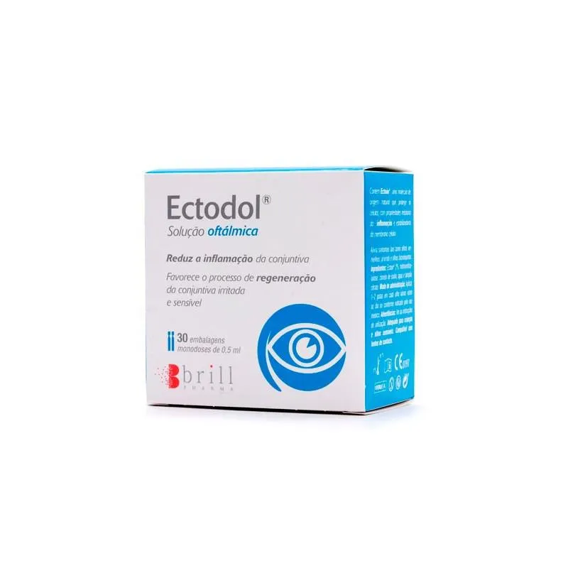 Brill Pharma Ectosol Soluzione Oftalmica 30 Fiale Monodose