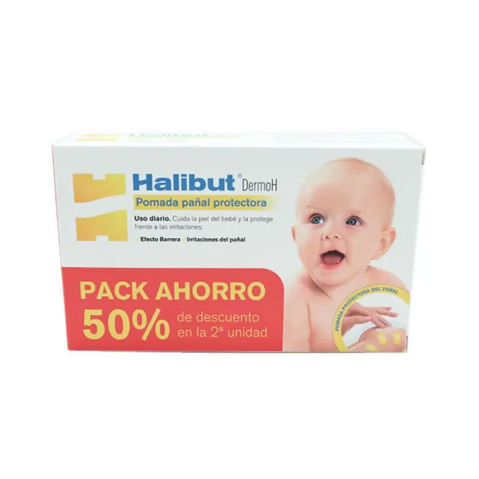 Unguento protettivo dermico Halibut confezione da due 2×45 g