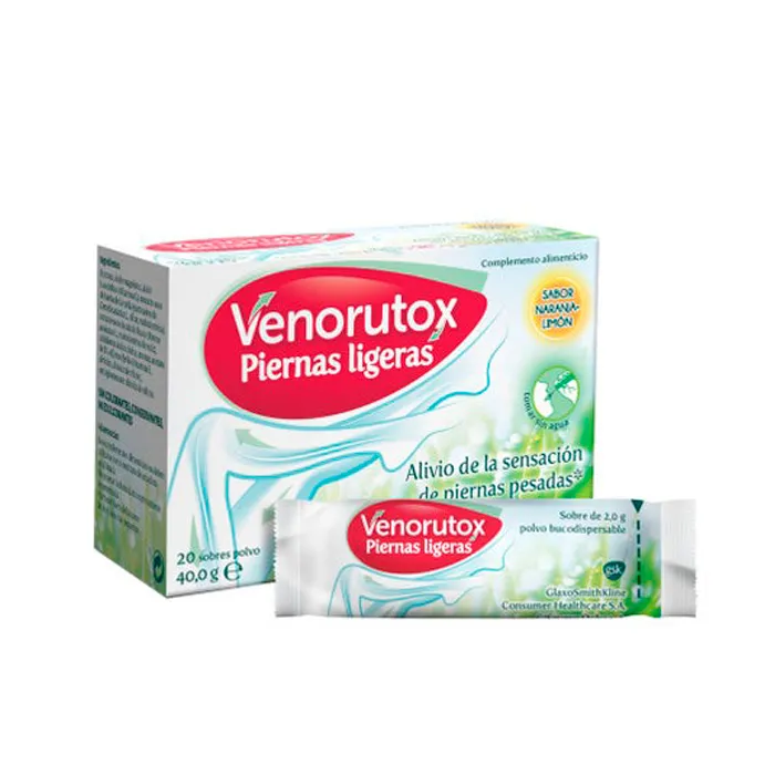 Venorutox Light Legs Gusto Arancia-Limone 20 Bustine