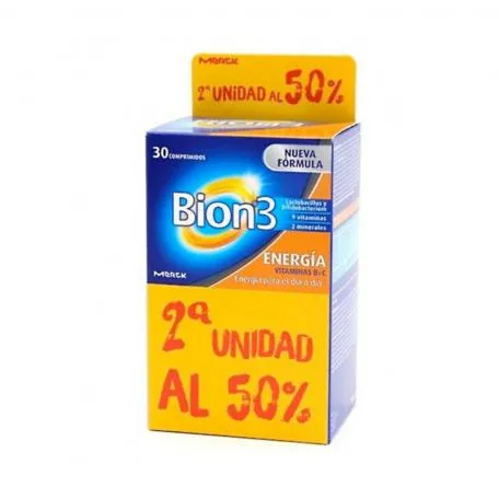 Confezione Bion 3 Senior Integratore vitaminico 30 compresse x 2 unità Merck