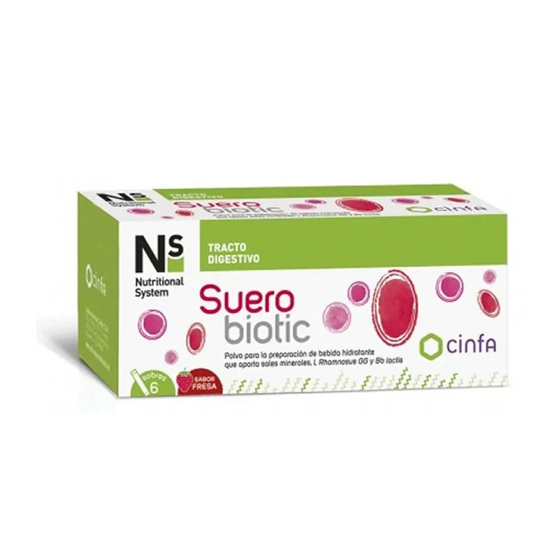Ns Florabiotic Sueropro+ 6 bustine alla fragola