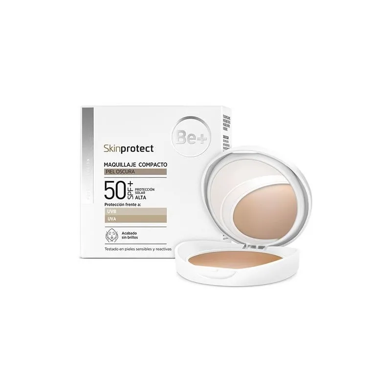 BE+ Skin Protect Fondotinta Compatto Pelle Scura SPF 50