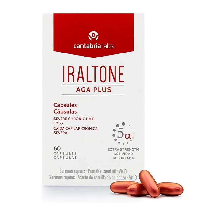 Iraltone Aga Plus Perdita di capelli 60 capsule