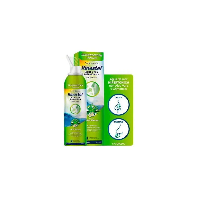 Rinastel Spray Nasale Aloe Vera e Camomilla 125ml
