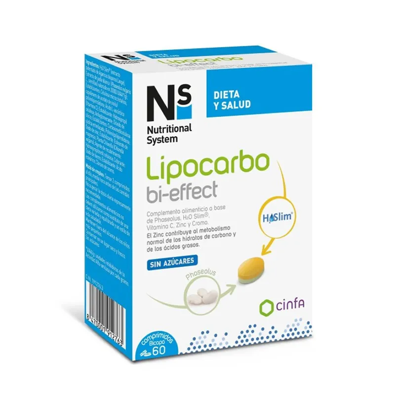Ns Lipocarbo Bi-Effect 60 Compresse