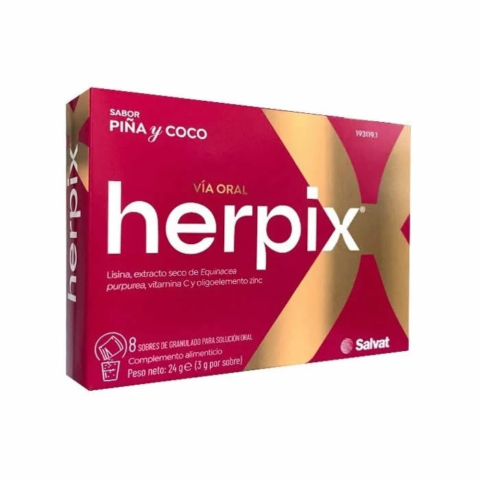 Herpix Salvat 8 Sobres Herpix Salvat 8 Sobres