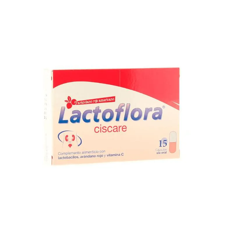 Lactoflora Ciscare con mirtillo rosso americano 15 capsule
