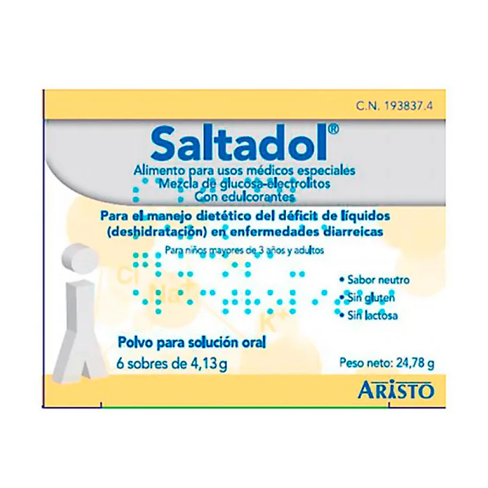 Saltadol soluzione orale in polvere 6 bustine