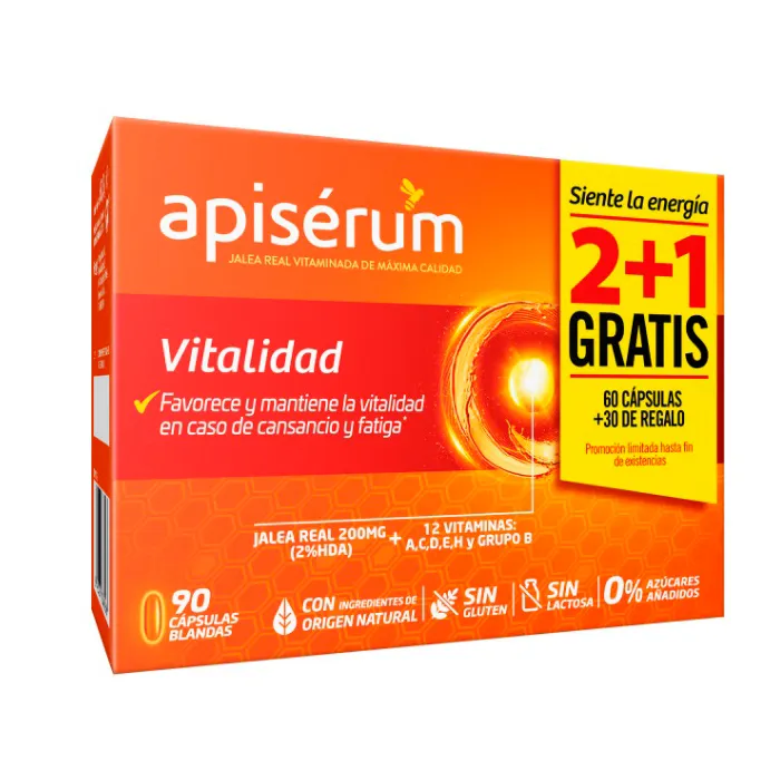 Api Siero Vitamina E 3 X 30 Capsule