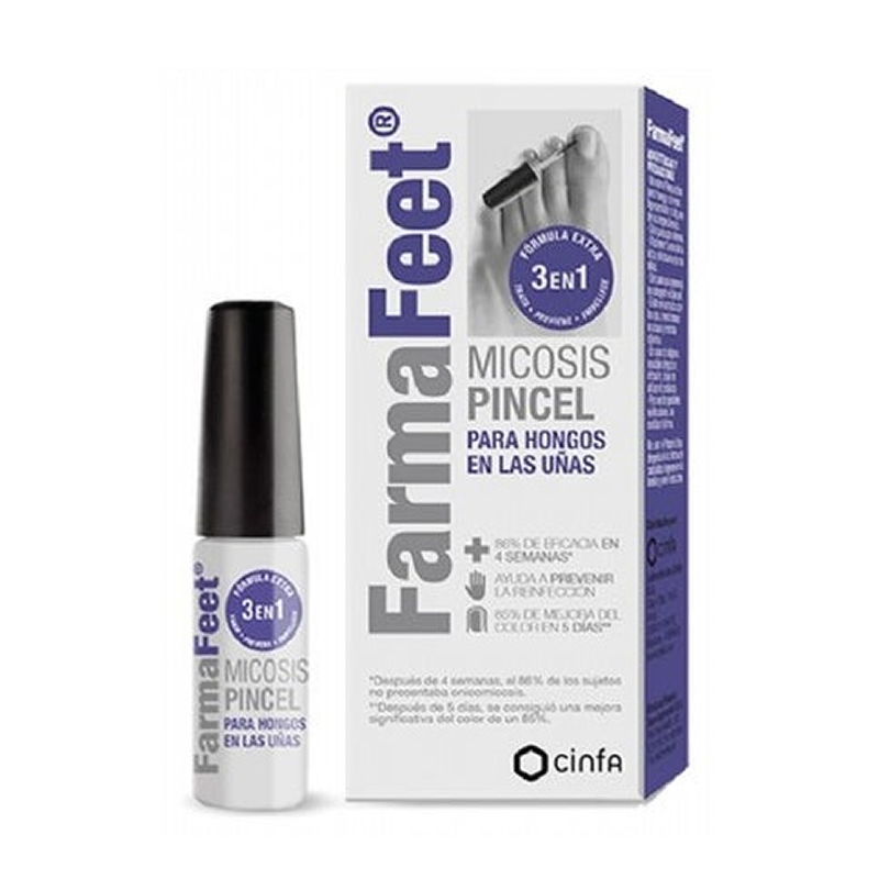 Cinfa FarmaFeet Nail Fungus Brush Mycosis Formula 3 In 1 14ml Image 1