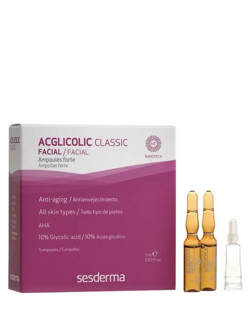 Sesderma Acglicolic Classic Fiale Viso 5 Pezzi