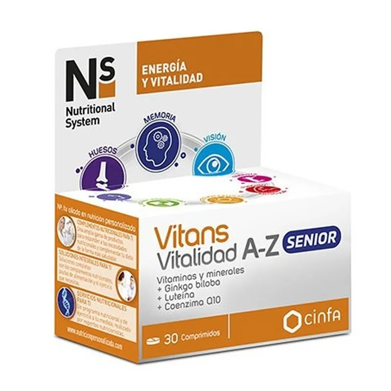 Ns Vitans Vitality A-Z Senior 30 Compresse
