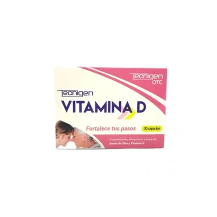 Capsule di vitamina D da banco TecniGen 30