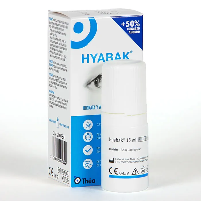 Lubrificante per occhi Hyabak 15 ml