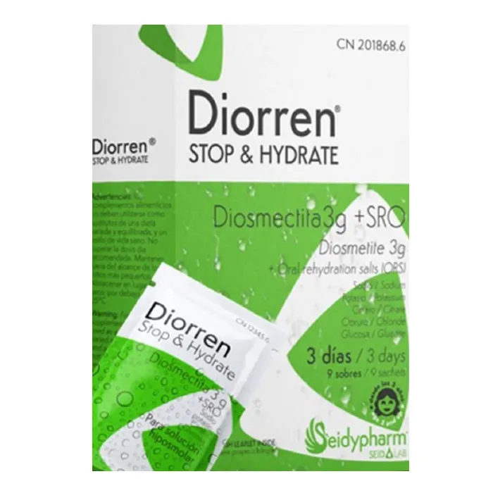 Diorren Stop & Moisturise 9 bustine