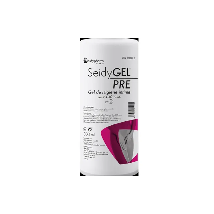 Gel pre-igienico intimo Seidy 300ml