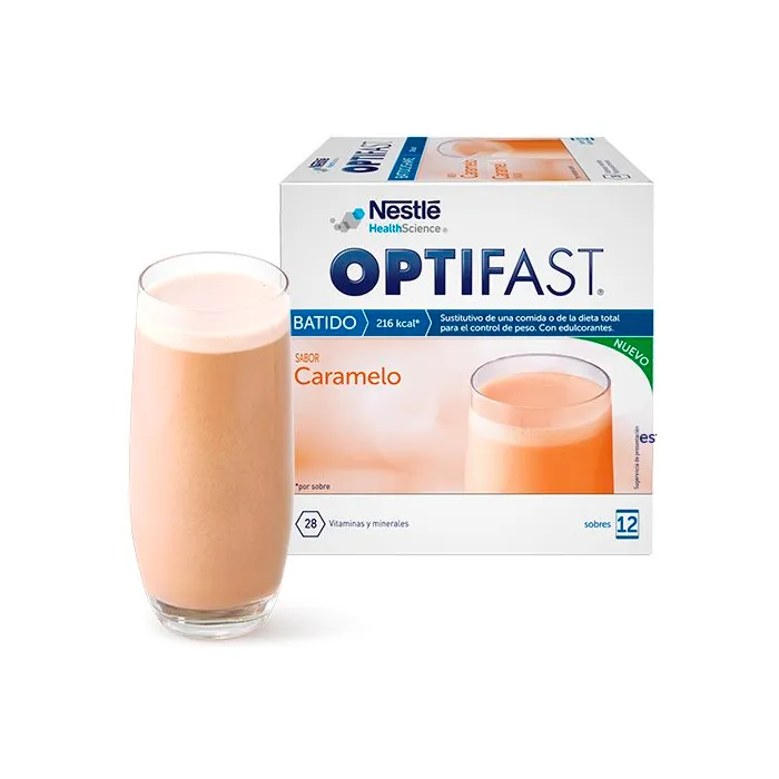 Milkshake al gusto di caramello Optifast 12 bustine da 55 g