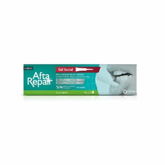 Cinfa Afta Repair Gel Gusto Menta 15ml