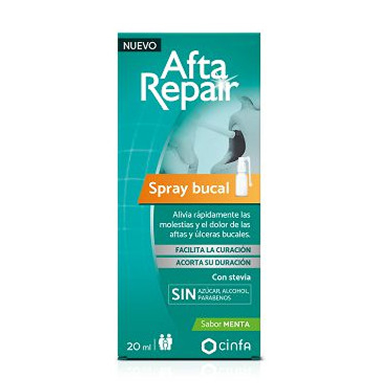 Afta Repair Oral Spray Mint Flavor 20 ml Image 1