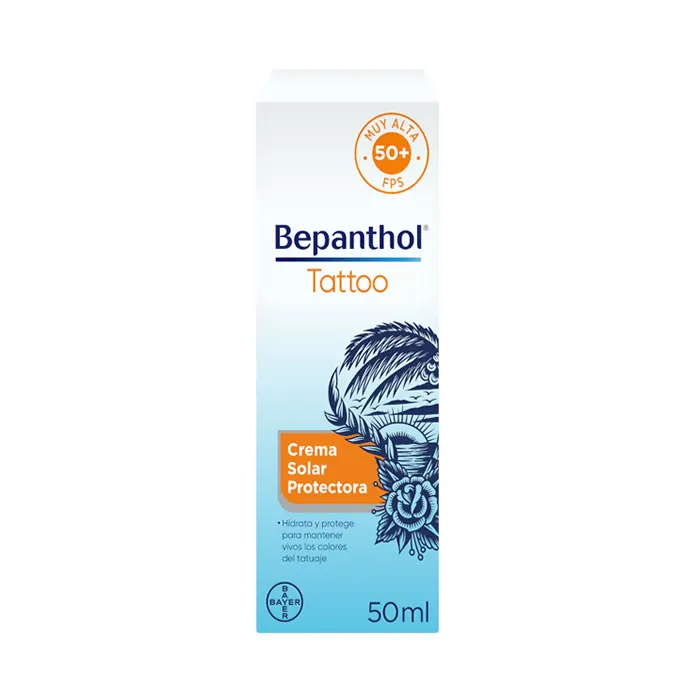 Bepanthol Tattoo Crema solare SPF 50 50 ml