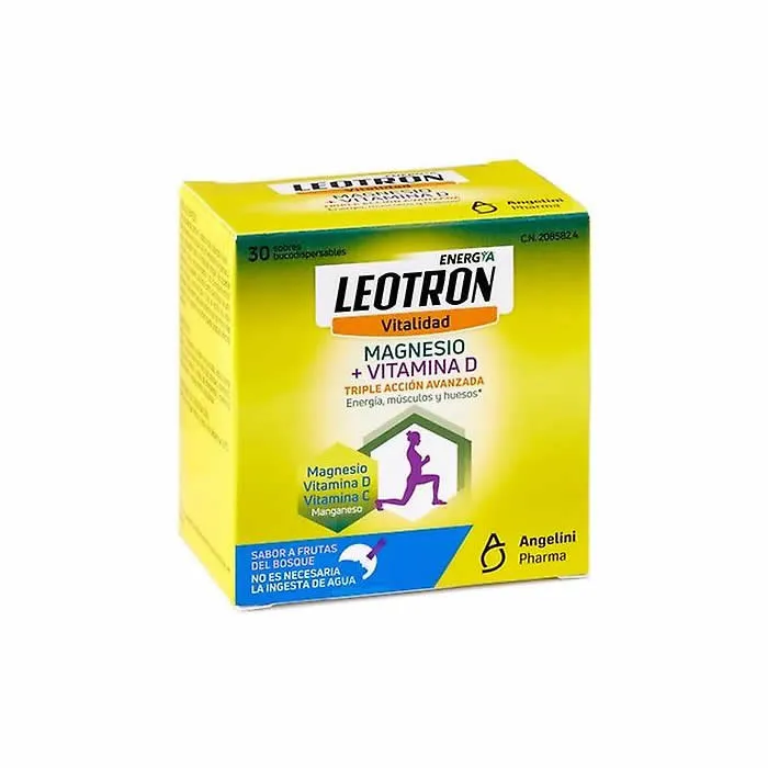 Leotron Magnesio+Vitamina D 30 Stick