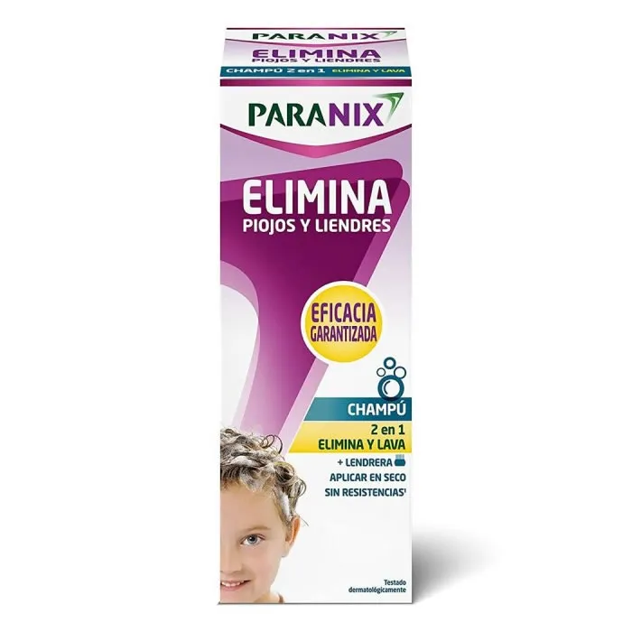 Paranix Shampoo Eliminatore di Pidocchi e Lendini + Pettine per Lendini