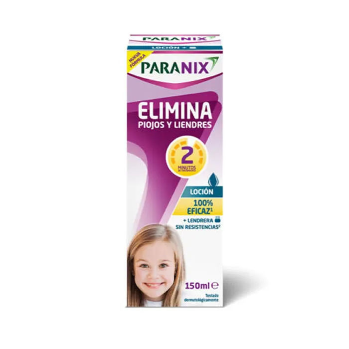Paranix Lozione per la rimozione di pidocchi e lendini, set da 2 pezzi