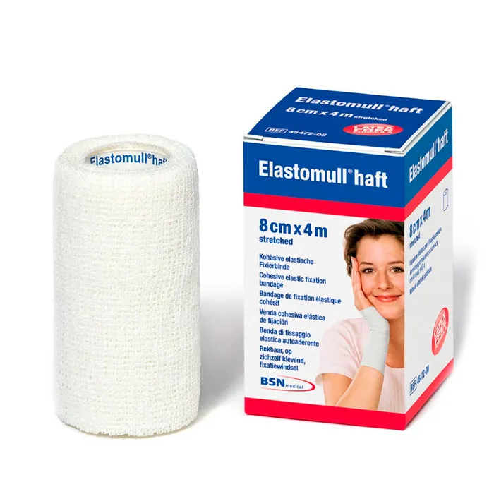 Benda elastica Bsn Medical Elastomull Haft 8 cm x 4 m