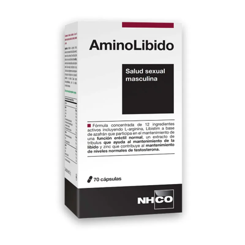 Nhco – AminoLibido – Salute sessuale maschile – 70 capsule