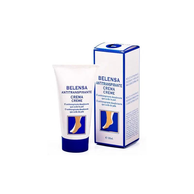 Crema antitraspirante per i piedi Belensa 50 ml