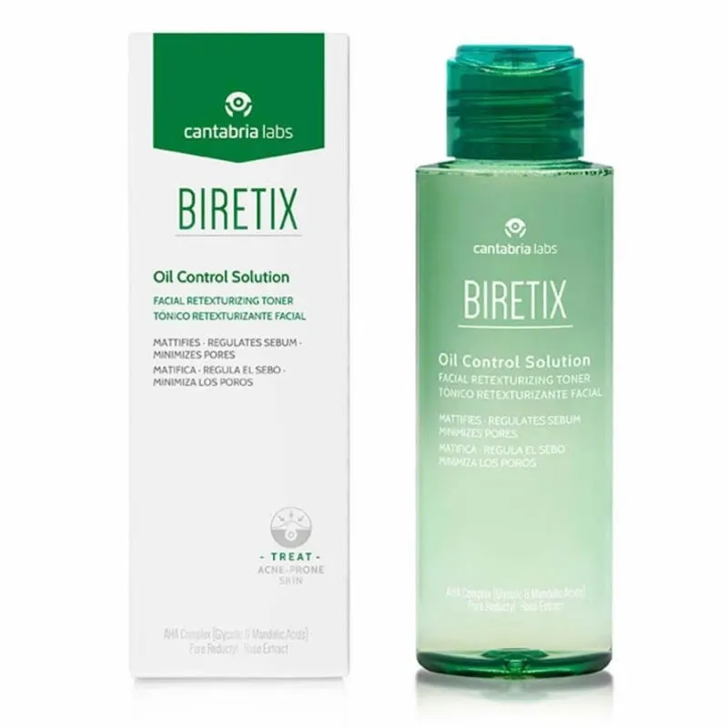 Soluzione per il controllo dell’olio Biretix 100 ml