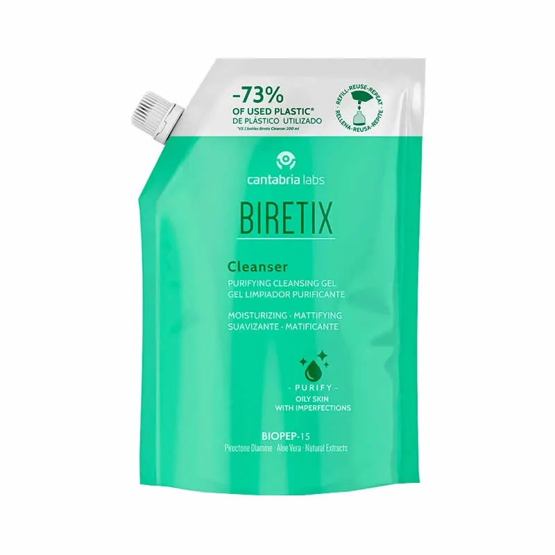 Ricarica Gel Detergente Purificante Biretix Cleanser 400ml
