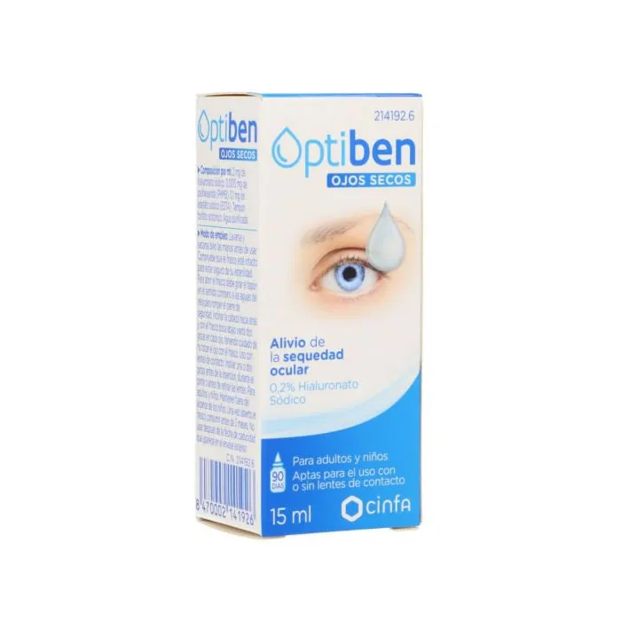 Optiben Gocce per Occhi Secchi 15ml