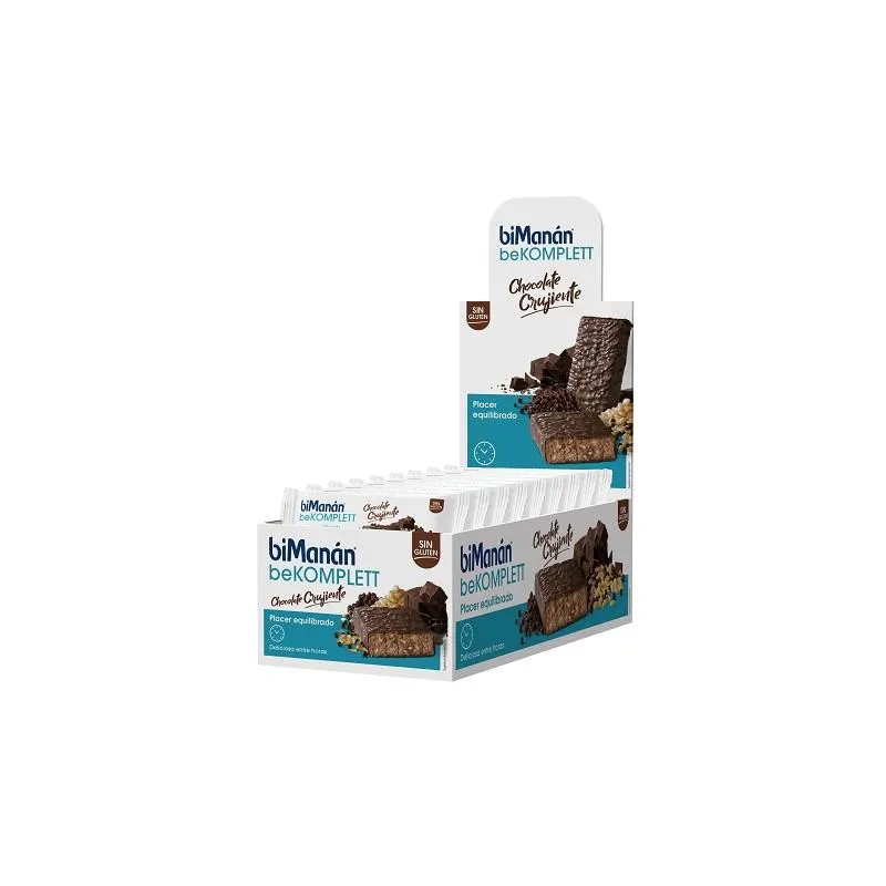 Bimanán Komplett Crunchy Chocolate Bars 24 unità