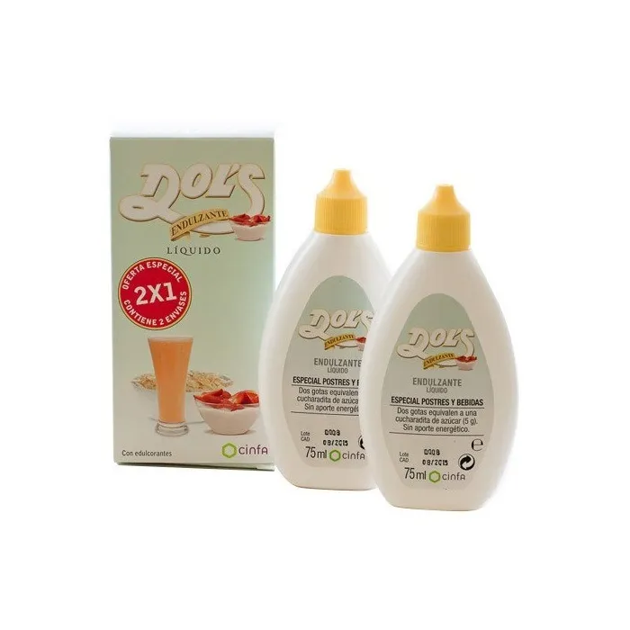 Cinfa Dols Dolcificante Liquido 75+75ml