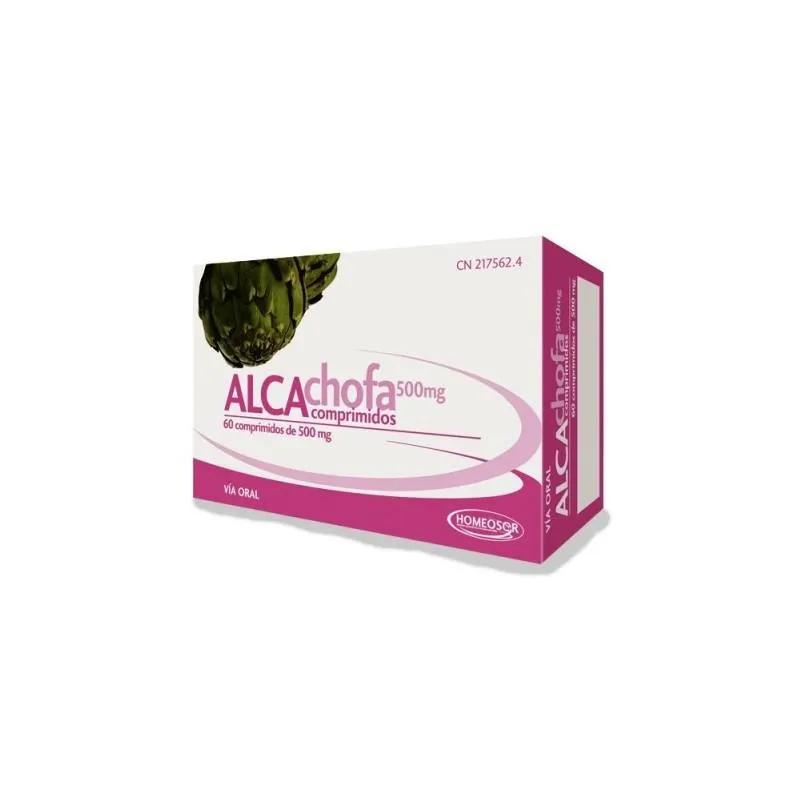 Pharmador Homeosor Alcachofa 500mg 60 comp