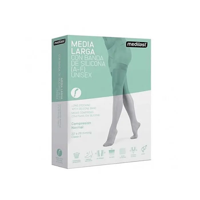 Medilast Medio Lungo (A-F) Compressione Normale Beige