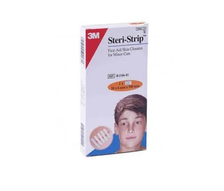 Strisce di sutura cutanea Steri Strip 3M 100 mm x 6 mm
