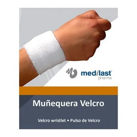 Piccolo supporto circolare per il polso Medilast bianco