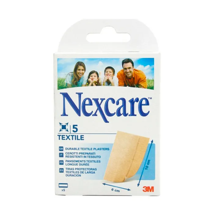 Strisce tessili Nexcare 5 strisce 10×6 cm