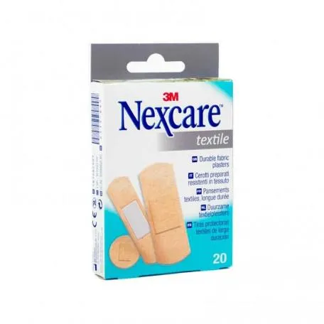 Nexcare En Delaval Ca: Strisce tessili Strisce adesive Assortimento 20 pezzi