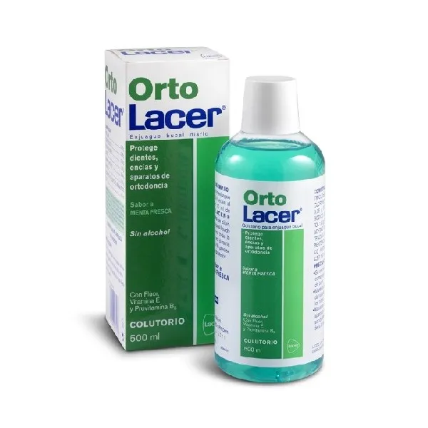Collutorio Orto Lacer gusto menta 500ml